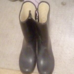 Wool on the inside boots